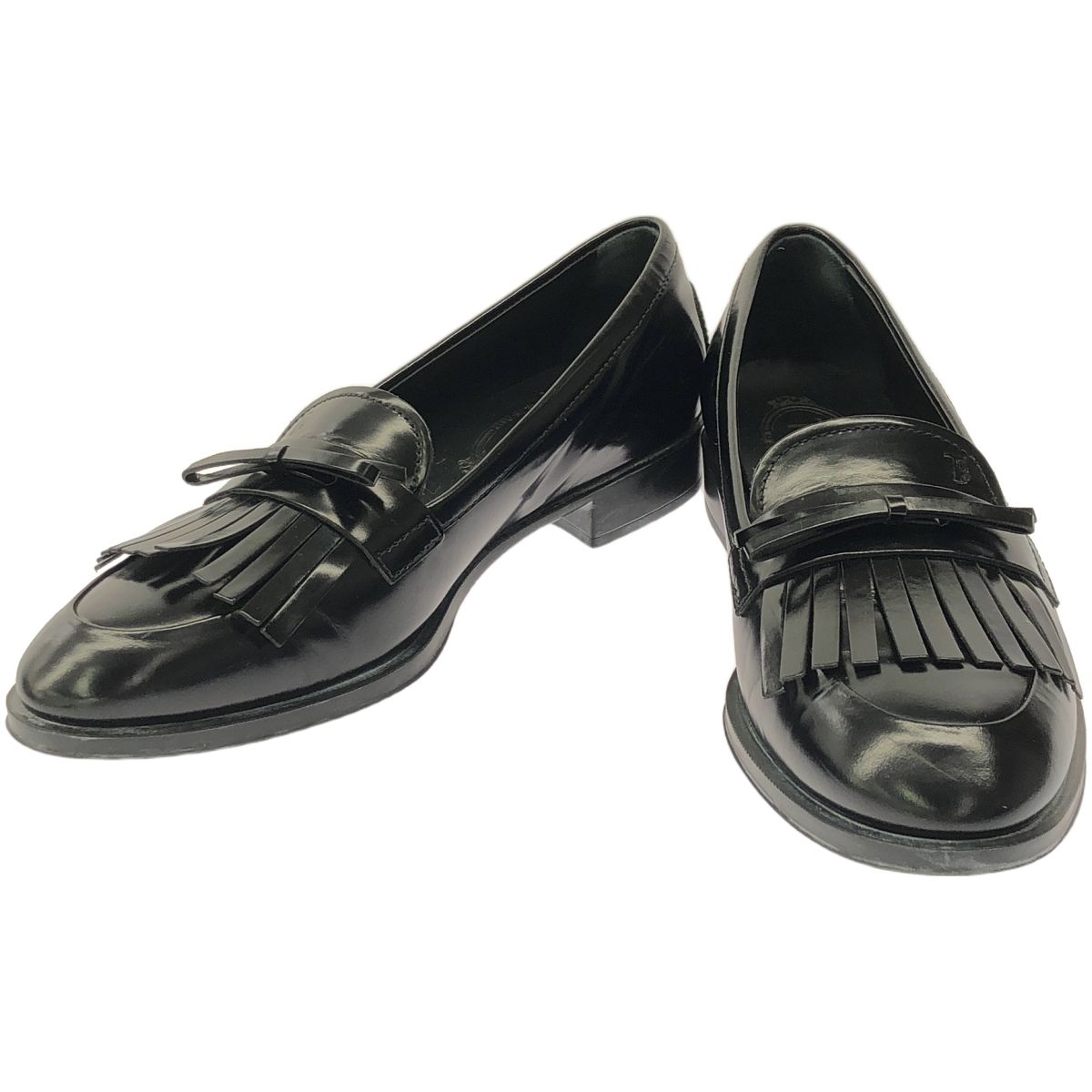 【TOD’S】フリンジ ローファー ブラック 37 TOD'S トッズ フリンジローファー ブラック 37 1/2 - メルカリ