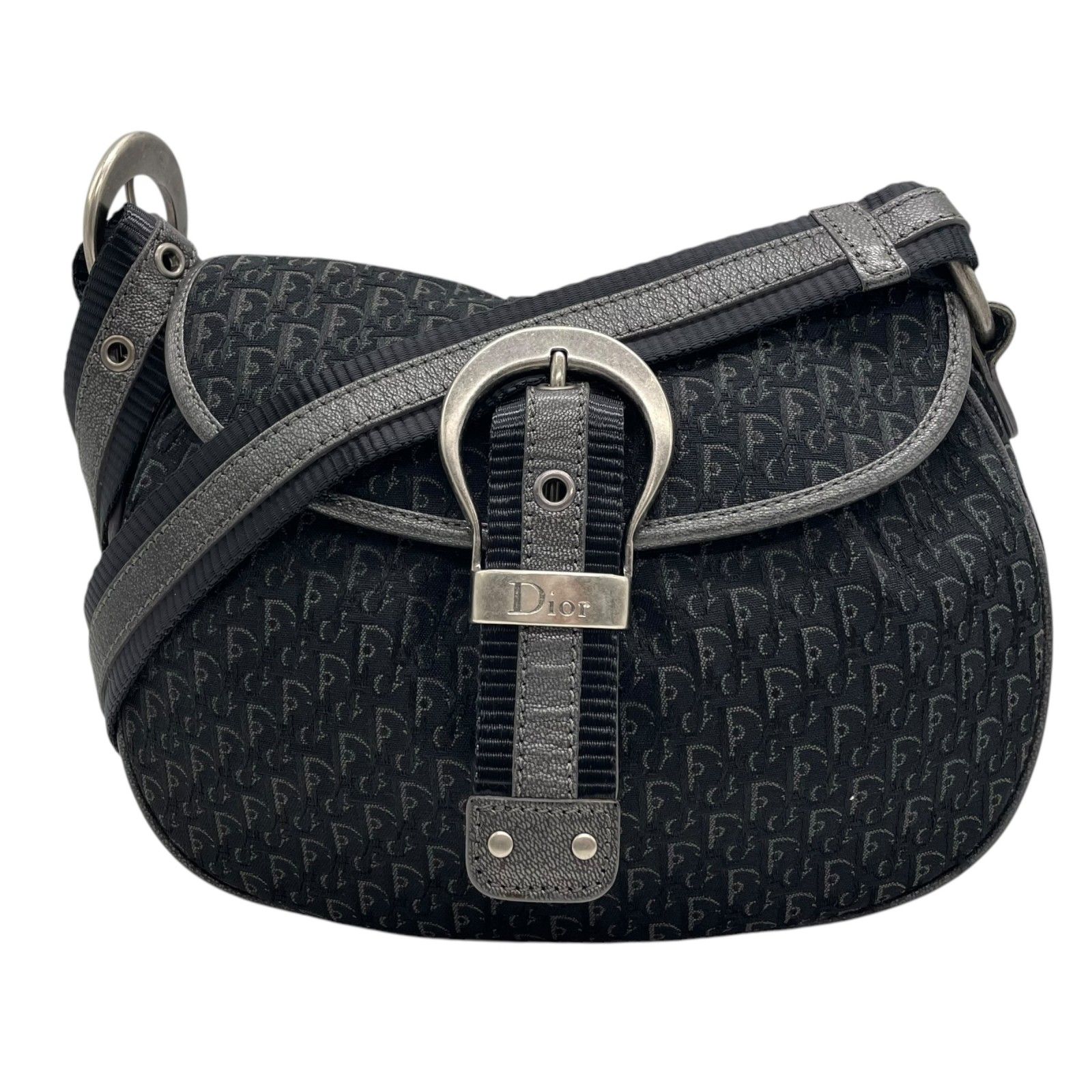 美品】DIOR クリスチャン ディオール トロッター ショルダーバッグ 