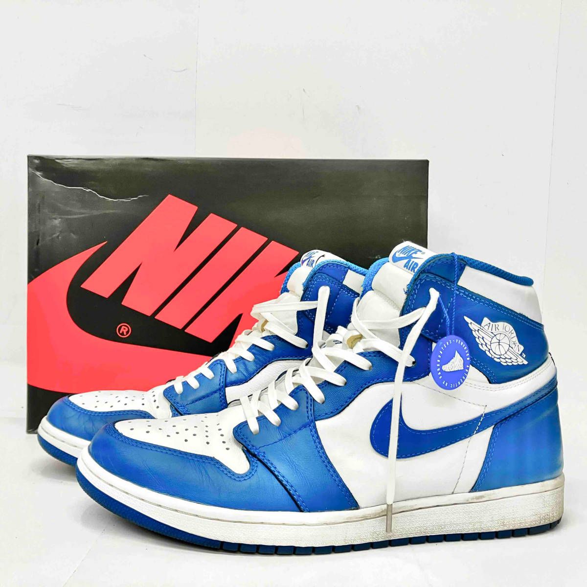 Nike Air Jordan 1 Retro High Storm Blue ナイキ エアジョーダン1 レトロ ハイ 'ストーム ブルー'  555088-127 サイズ29.0cm - メルカリ