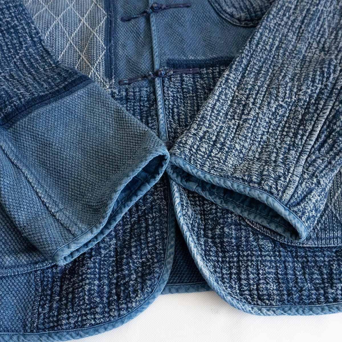最高級】PORTER CLASSIC 【SASHIKO CHINESE JACKET】XL パッチ