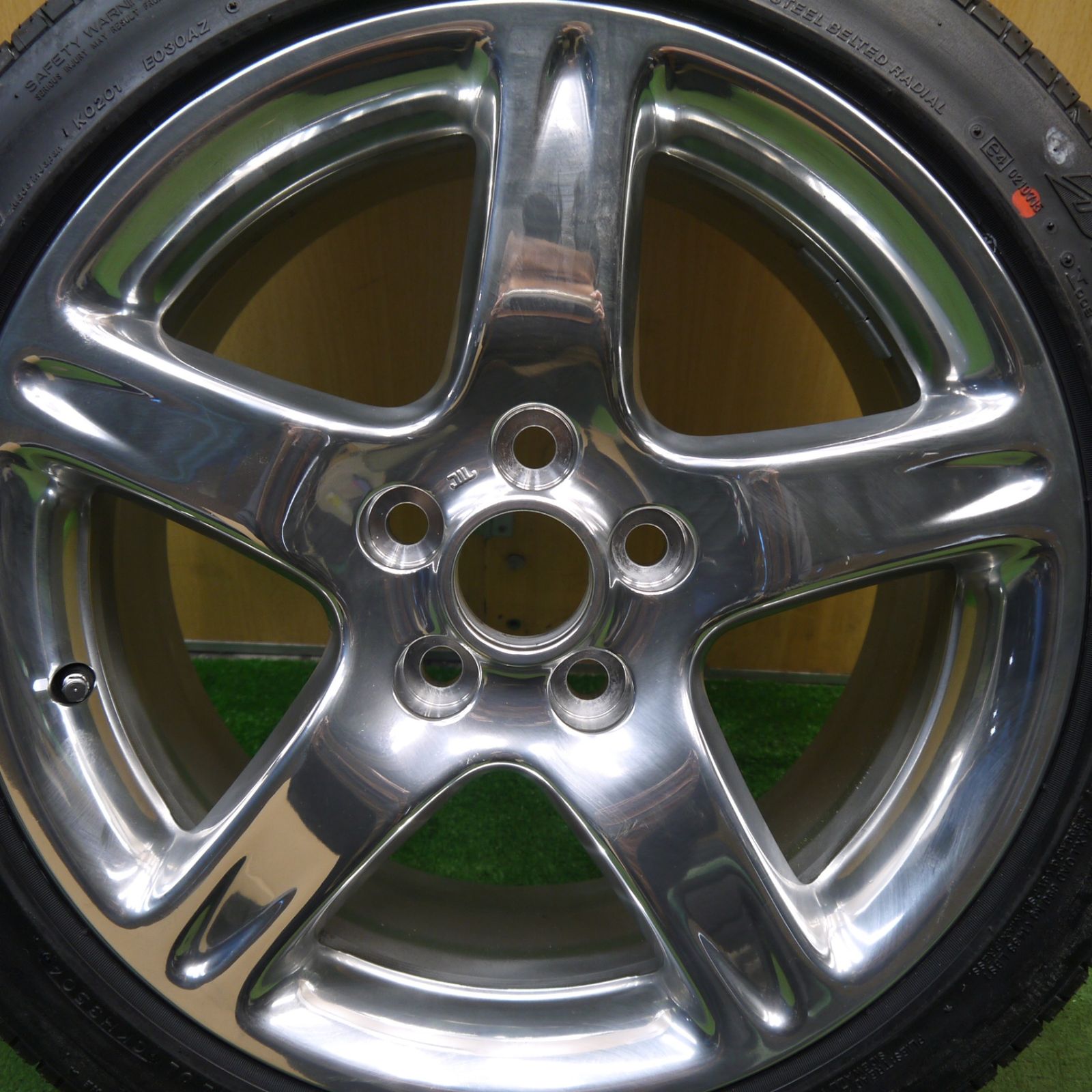 新車外し！1本★トヨタ 160系 アリスト ベルテックス 純正 235/45R17 ブリヂストン ポテンザ RE030 17インチ ...