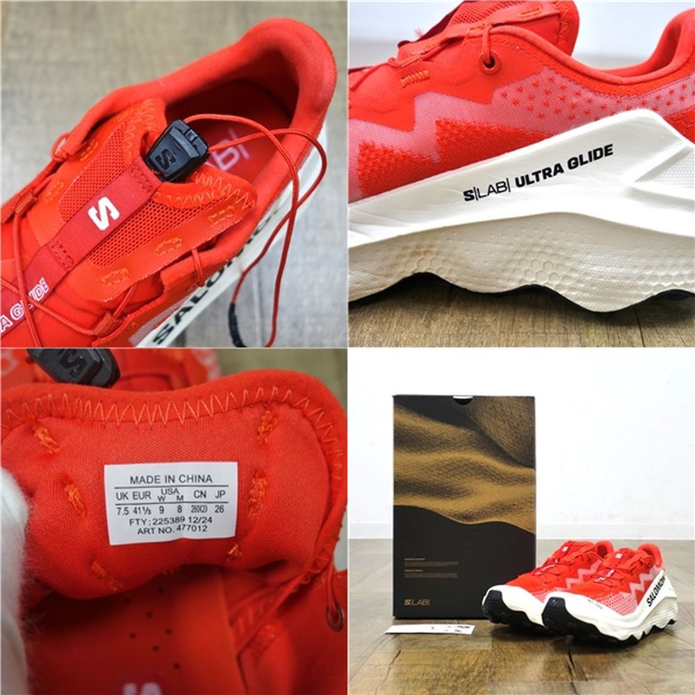 美品 サロモン SALOMON S/LAB ULTRA GLIDE セール中 26cm ト