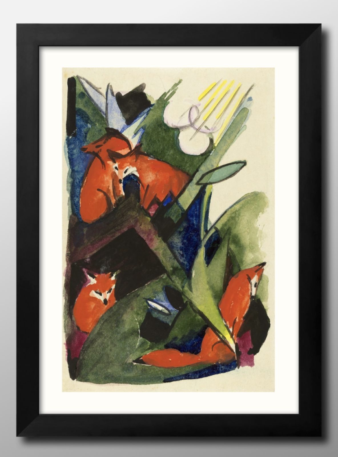 -The　Foxes」-　マルク・「Franz　Marc