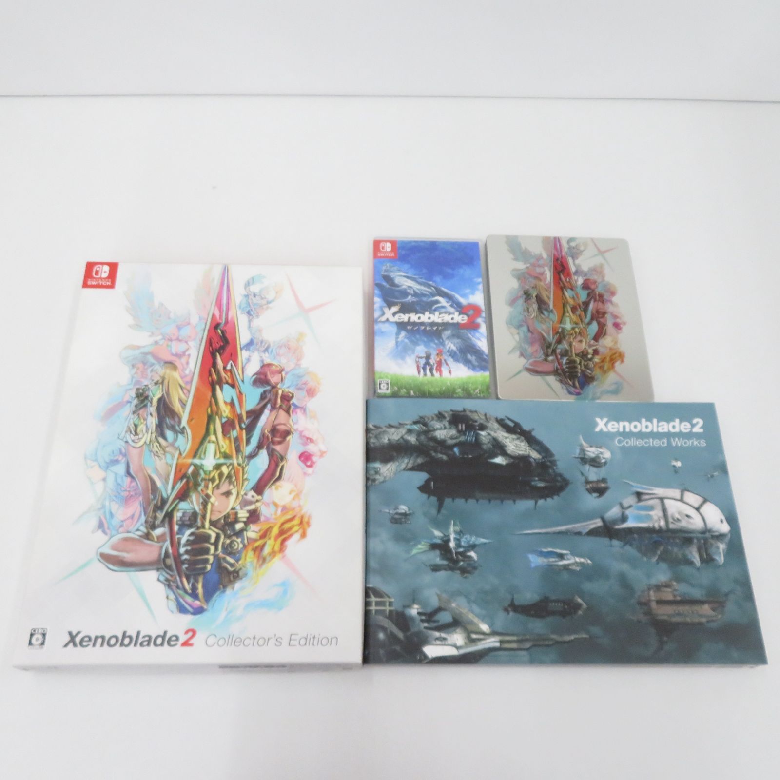 ゼノブレイド2 コレクターズエディション （特典のみ） ゼノブレイド2 コレクターズエディション（特典のみ）開封済