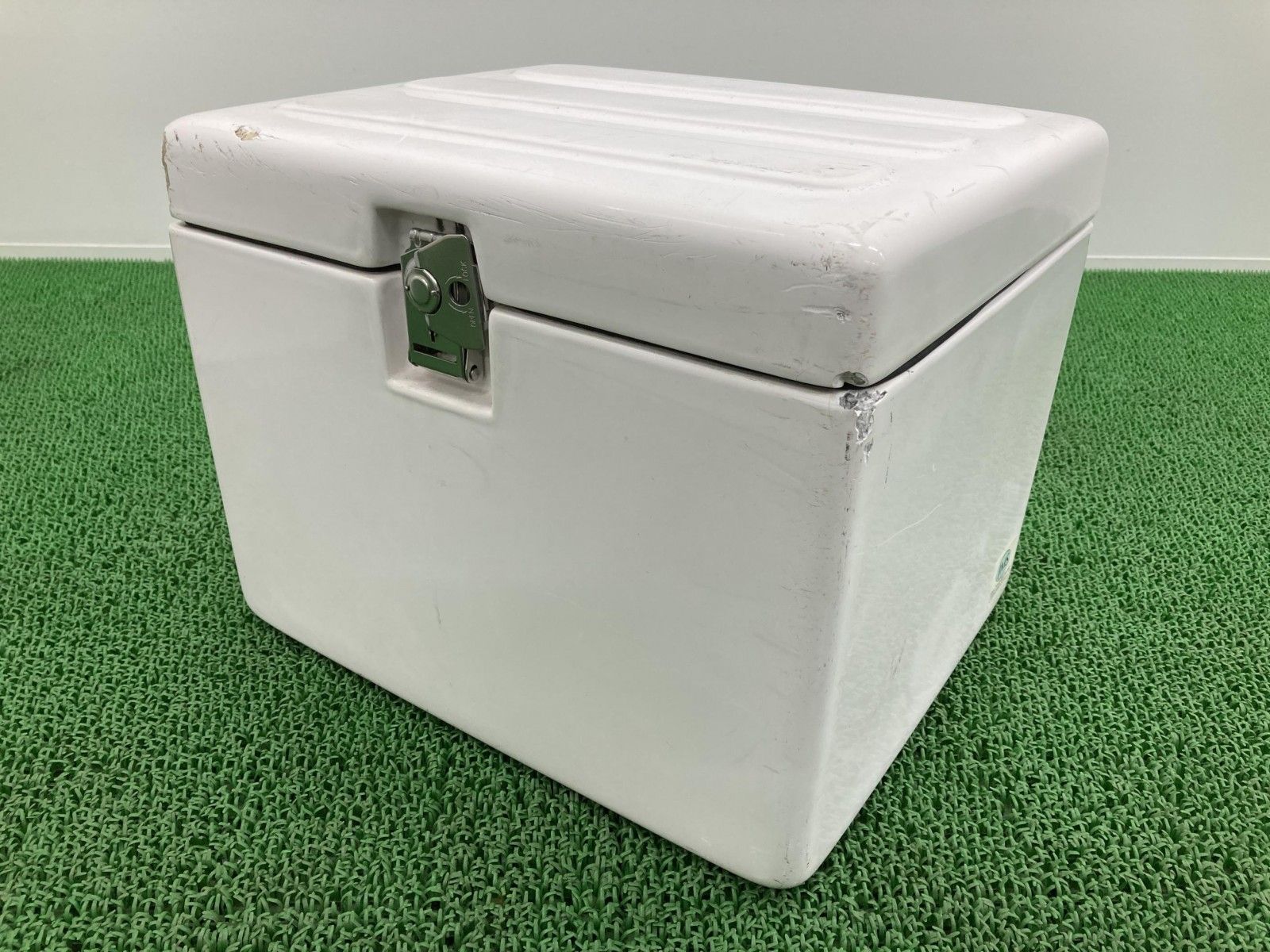 JMS製スーパーカブ トップケース 白 社外 バイク 部品 ラゲージM 39L