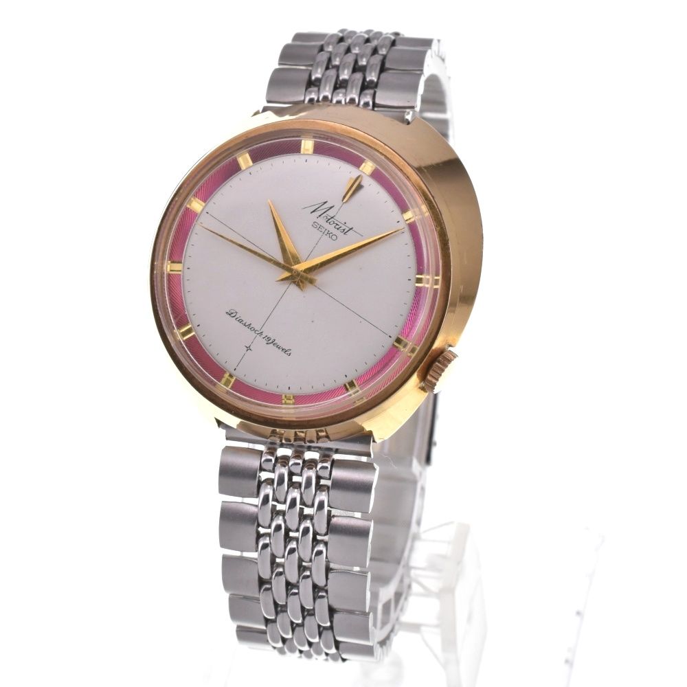 セイコー SEIKO J14108E ヴィンテージ モトリスト 手巻き メンズ良品 D
