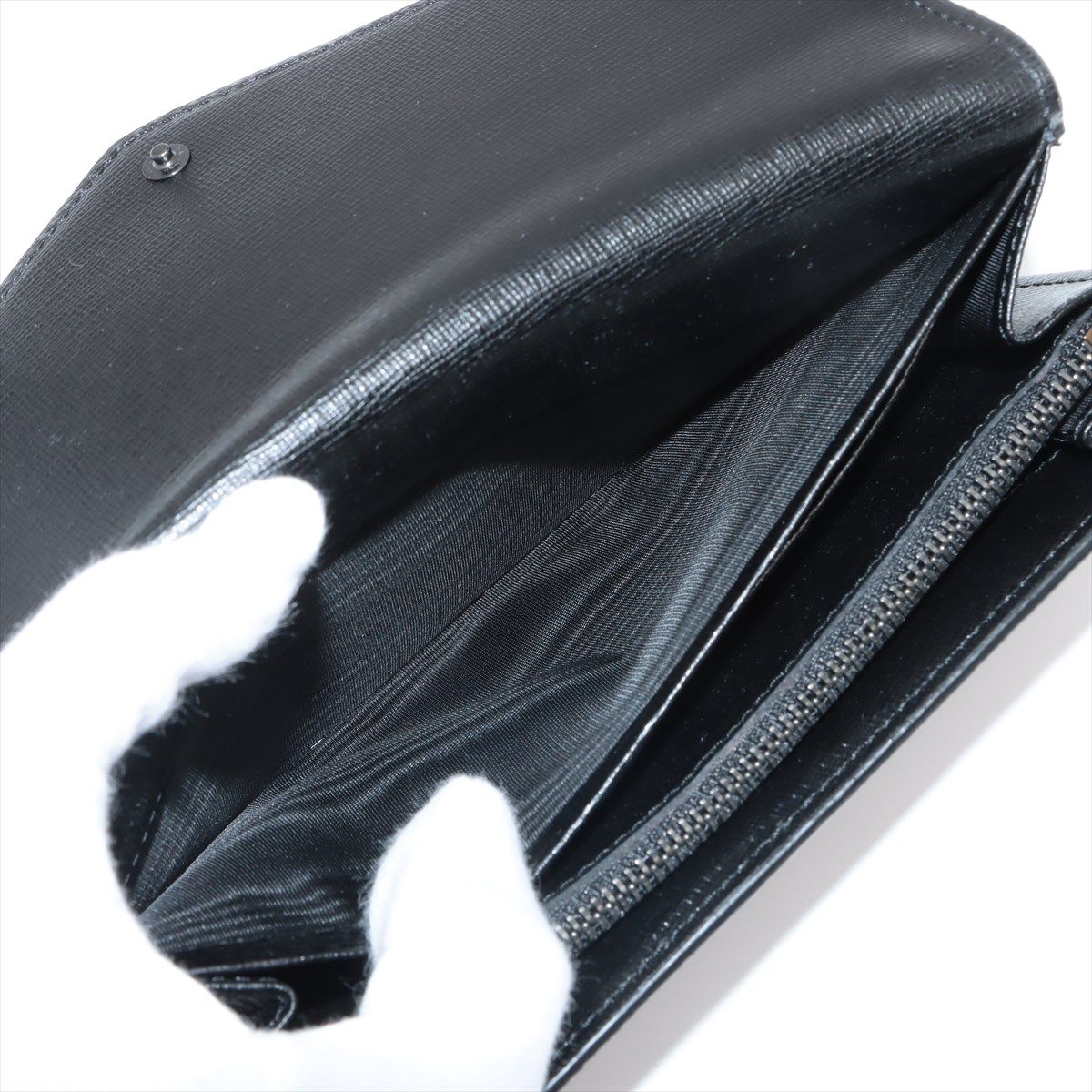 未使用 オフホワイト ロゴ レザー 長財布 ロング ウォレット 人気 定番  