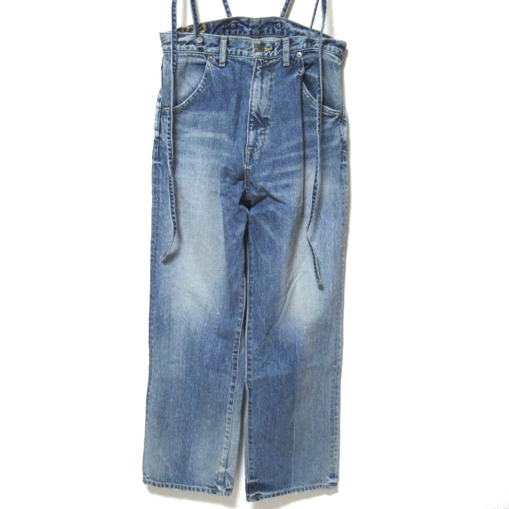 【美品】ウィムガゼット-Whim Gazette-ダメージスキニーデニムパンツ 美品】ウィムガゼット-Whim Gazette-ダメージスキニーデニムパンツ