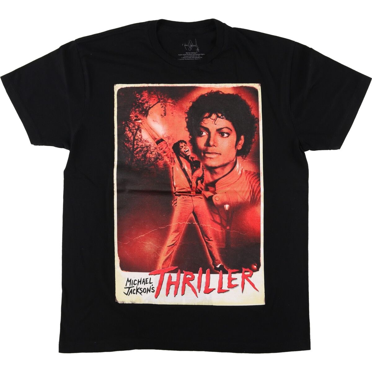 古着 MICHAEL JACKSON マイケルジャクソン バンドTシャツ バンT メンズL相当/eaa474475