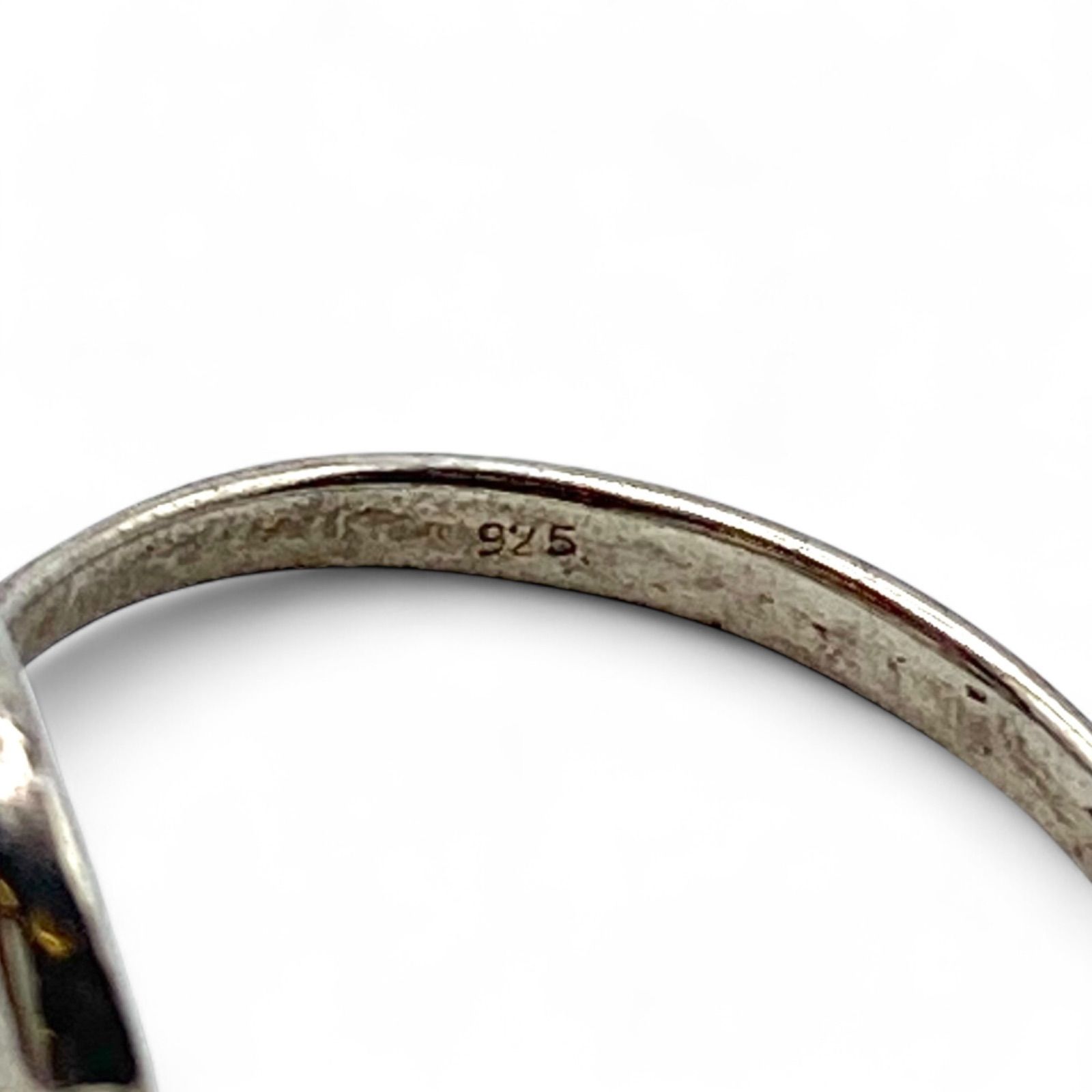 平和の象徴】ピースマーク Silver 925 刻印 90s Vintage Ring シルバー 