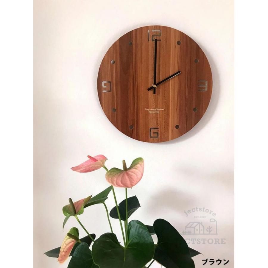 木 置き時計