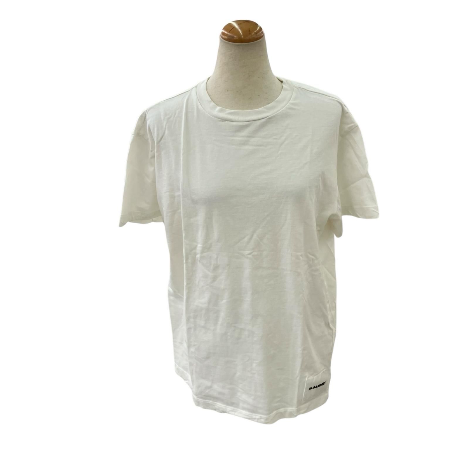 199990 JIL SANDER ジルサンダー クルーネックTシャツ J47GC0001 J45048  XL ホワイト/オーガニックコットン