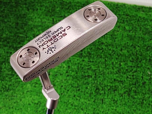 滝野 617 パター タイトリスト SUPER SELECT NEWPORT|オリジナルスチール 34 ||3.5
