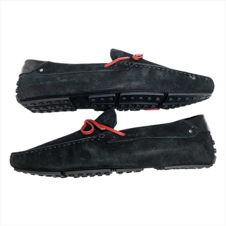 靴/シューズ TOD'S Ferrari トッズ フェラーリ ブラック ローファー