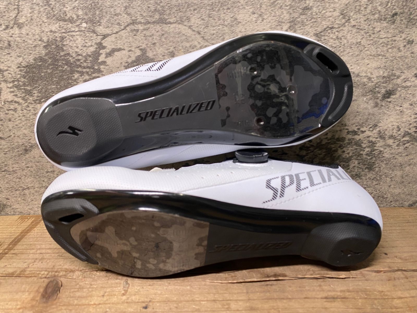 JF223 スペシャライズド SPECIALIZED Torch 1.0 ビンディングシューズ 白 EU41 SPD-SL BRIGHTFACE_UK