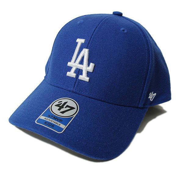 ’47 (フォーティセブン) FORTYSEVEN キッズ 子供 ドジャース キャップ 帽子 Dodgers Kids ’47 MVP Royal メジャーリーグ ベースボール