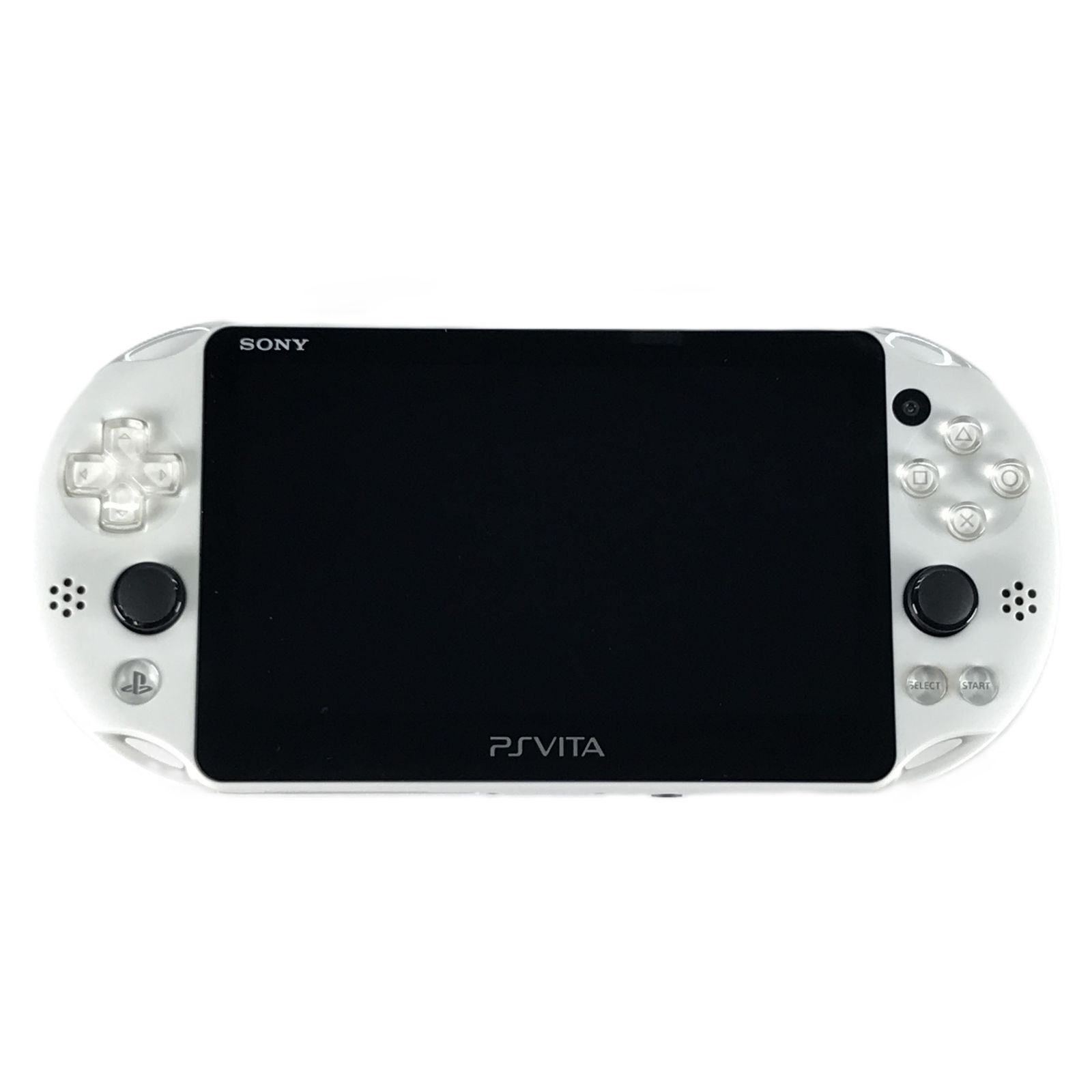 □SONY ゲーム機本体 PlayStation Vita本体 Wi-Fiモデル ホワイト PCH-2000 ジャンク品