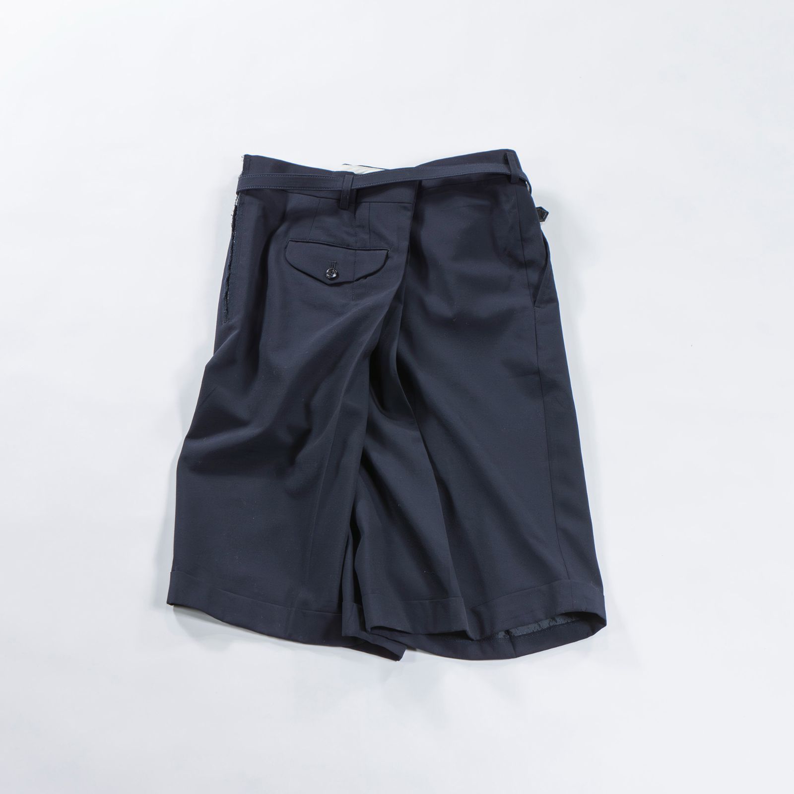 コムコム コムデギャルソンCOMME des GARCONS ウール縮絨ワイド