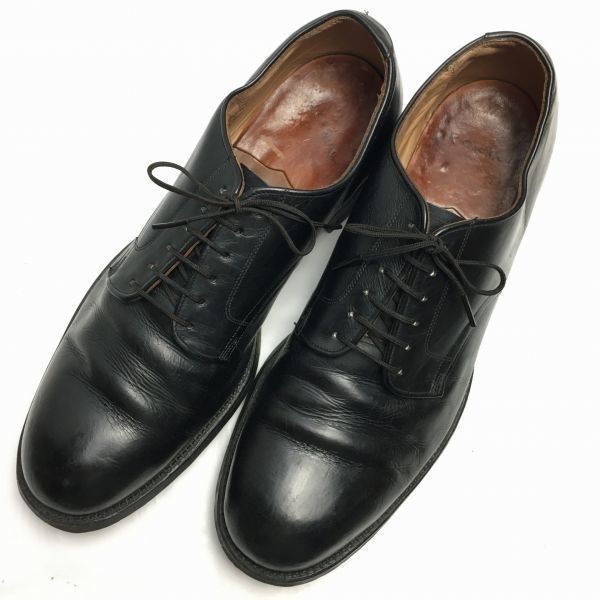 <SALE>試着交換OK！1962年製！SPORTWELT SHOE CO.INC　U.S.NAVYサービスシューズ　米海軍〈黒/BLACK〉size9R 26.5-27.0 60s Vintage//菅NO.WZD-135 #BUZZBERG