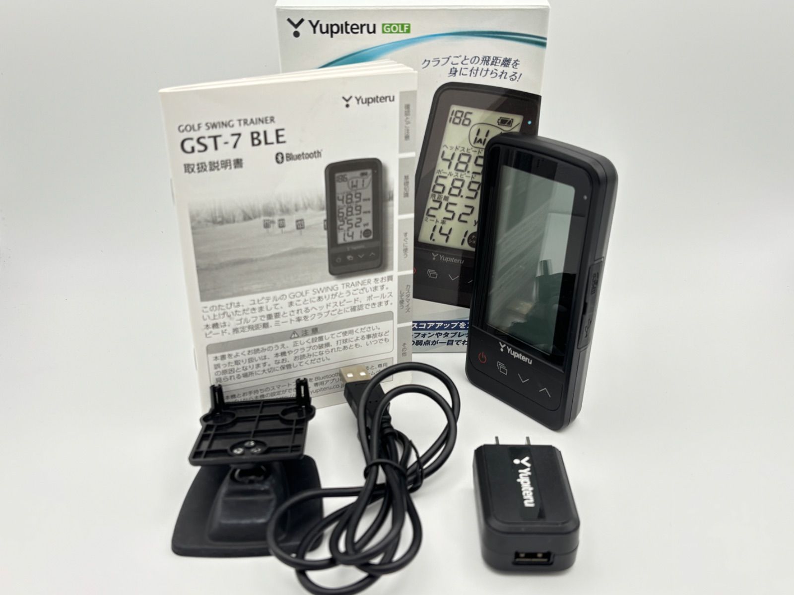 ユピテル GST-7BLE GOLF YUPITERU ゴルフスイングトレーナー GST-7BLE｜ゴルフスイングトレーナー｜Yupiteru(ユピテル)