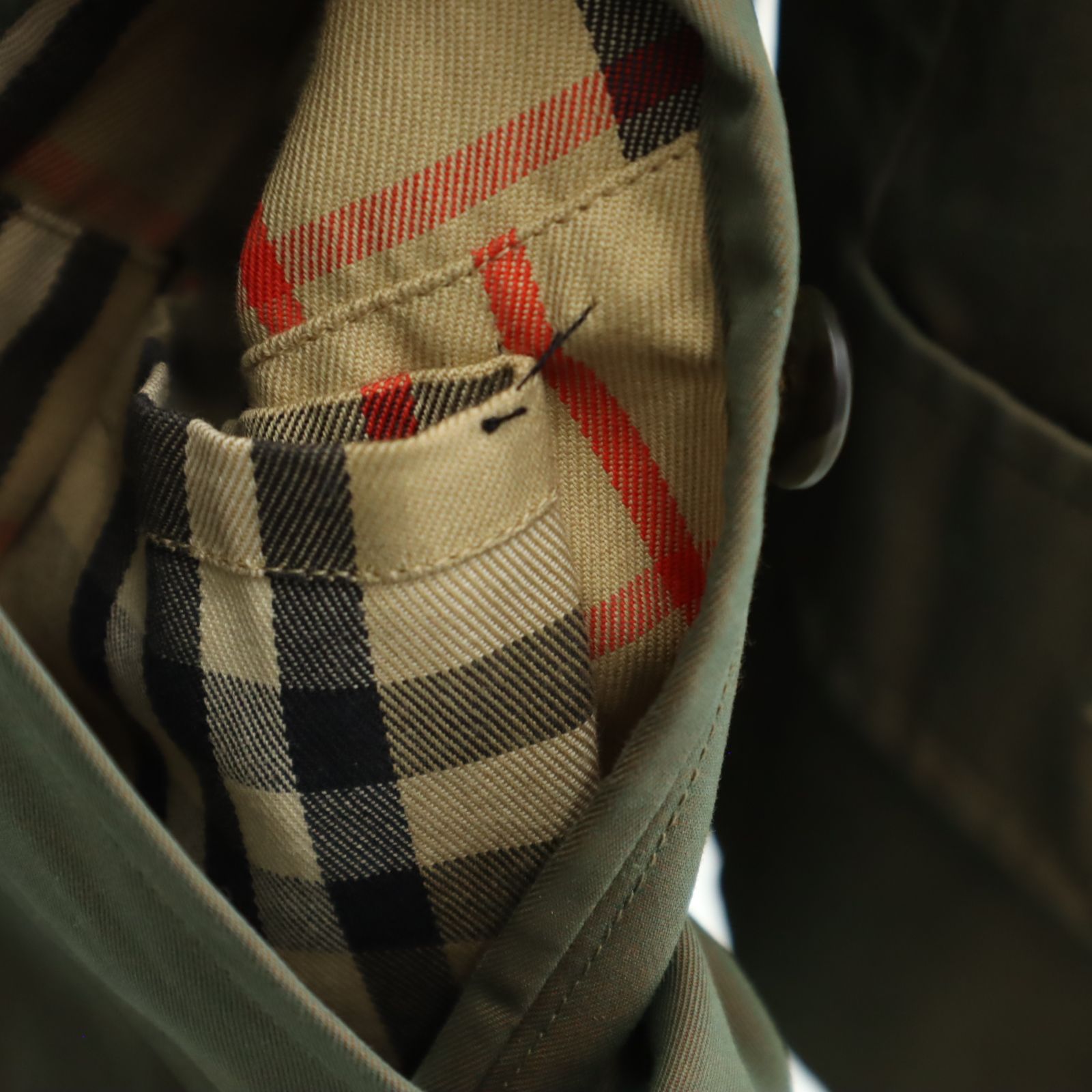 バーバリーズ 90s オールド ステンカラー ジャケット 7AB2 玉虫色  