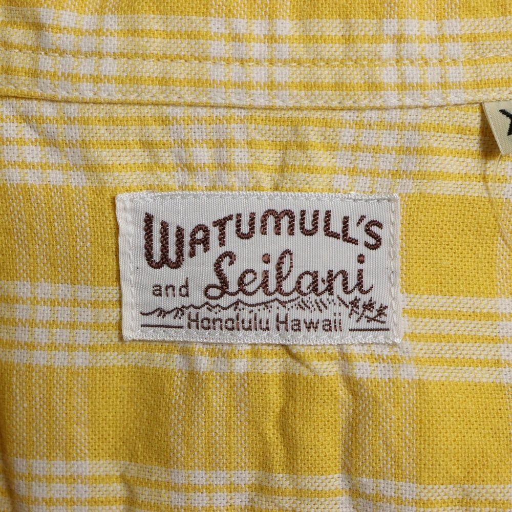 NO BRAND (ノーブランド) PALAKA CHECK SHIRTS SS37588 パラカ半袖  