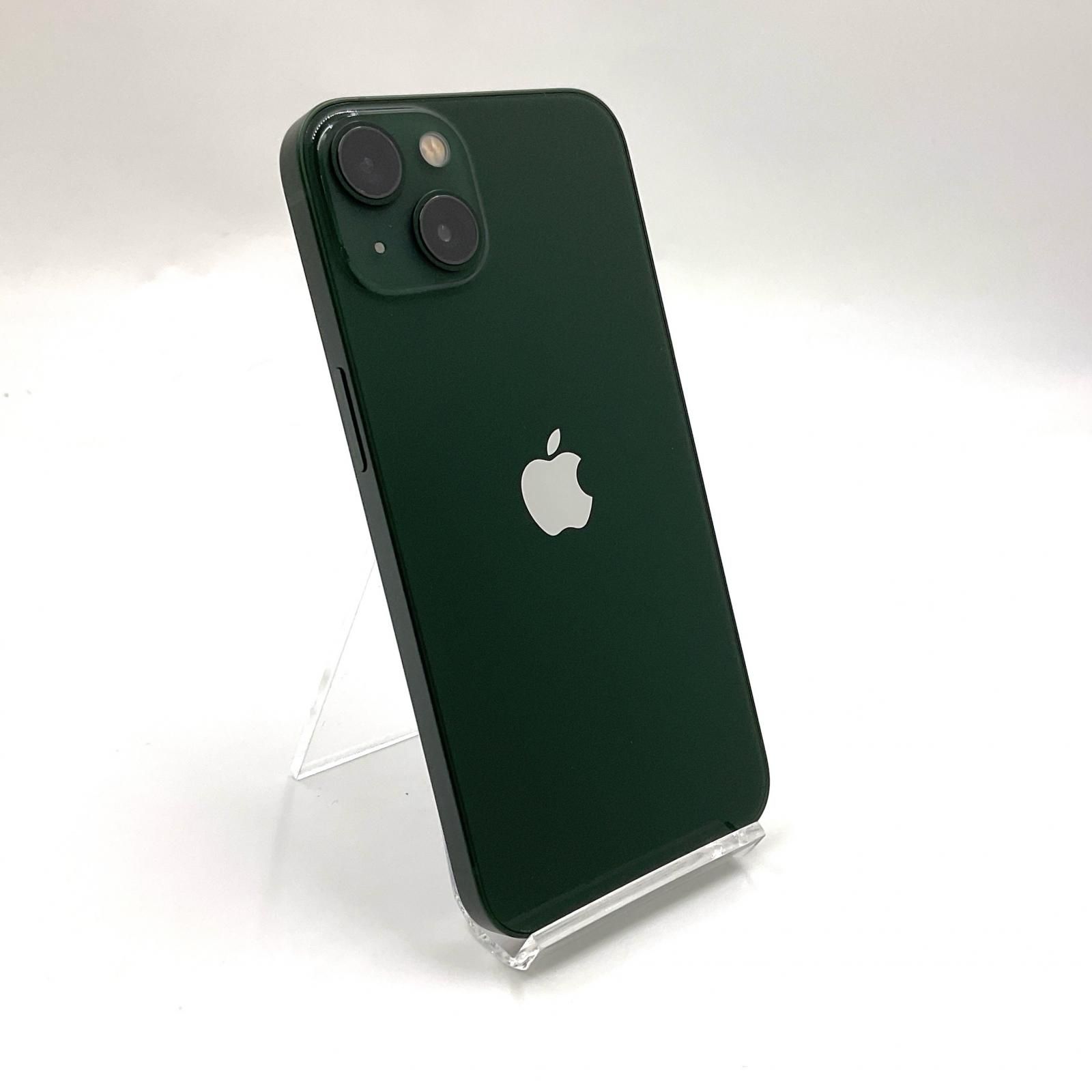 【全額返金保証】【最速発送】Apple iPhone 13 128GB グリーン 楽天モバイル 美品 動作確認済 89% 白ロム