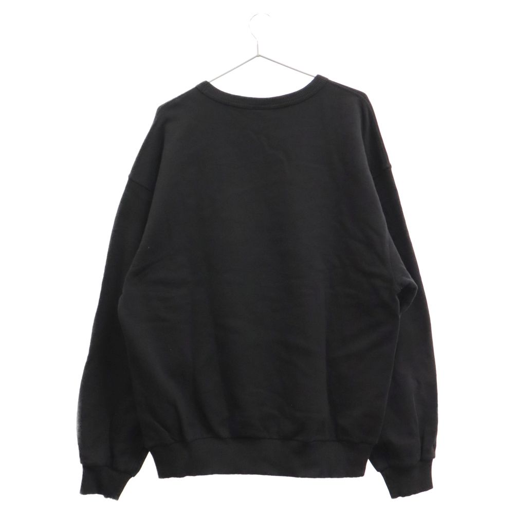 DRIES VAN NOTEN オーバーサイズ　スウェット DRIES VAN NOTEN ブラック スウェット オーバーサイズ 19ss