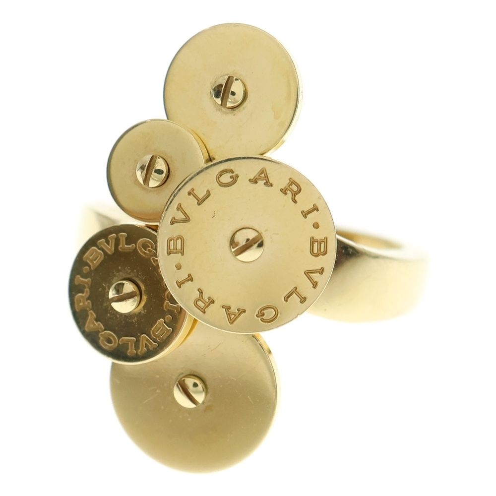 BVLGARI ブルガリ チクラディ リング Au750 K18 YG 指輪 イエローゴールド