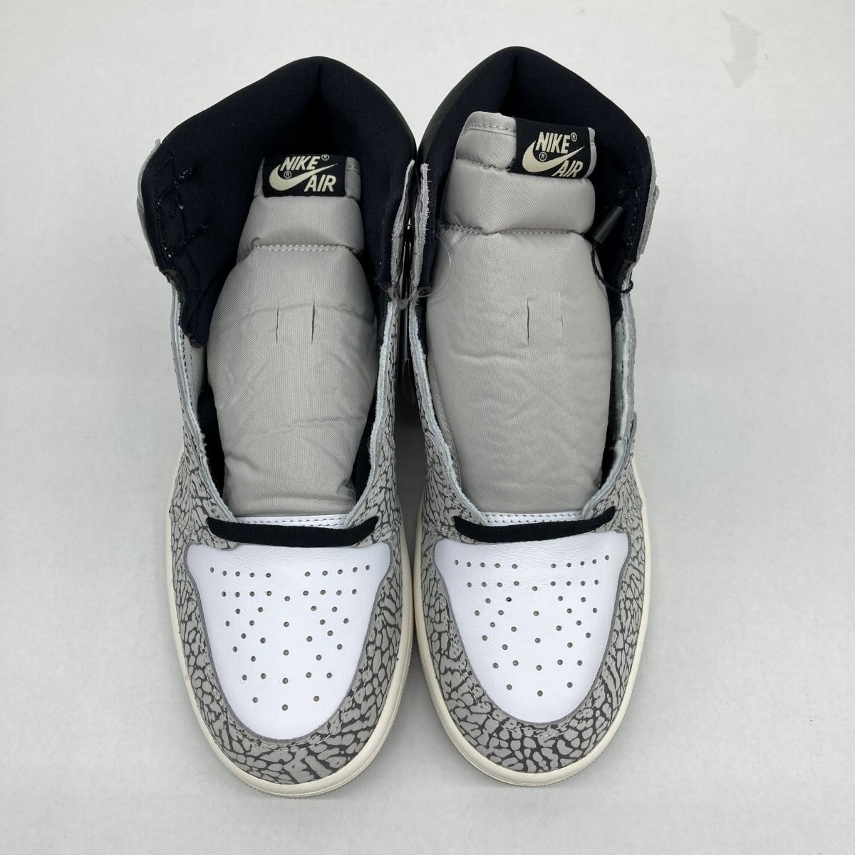 シューズ(男性用) Nike Air Jordan 1 White Cement Safari Nike Air Jordan 1 High OG 