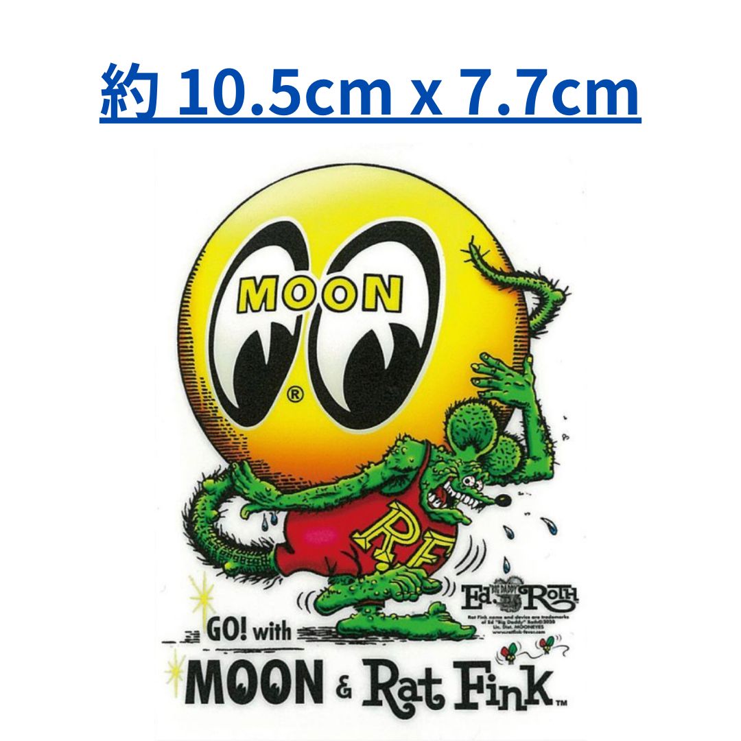 ムーンアイズ Rat Fink x MOON Equipped (ラット フィンク x ムーン