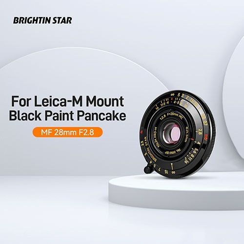 アウトレット・展示品】極薄レンズ Brightin Star 28mm F2.8 ライカM