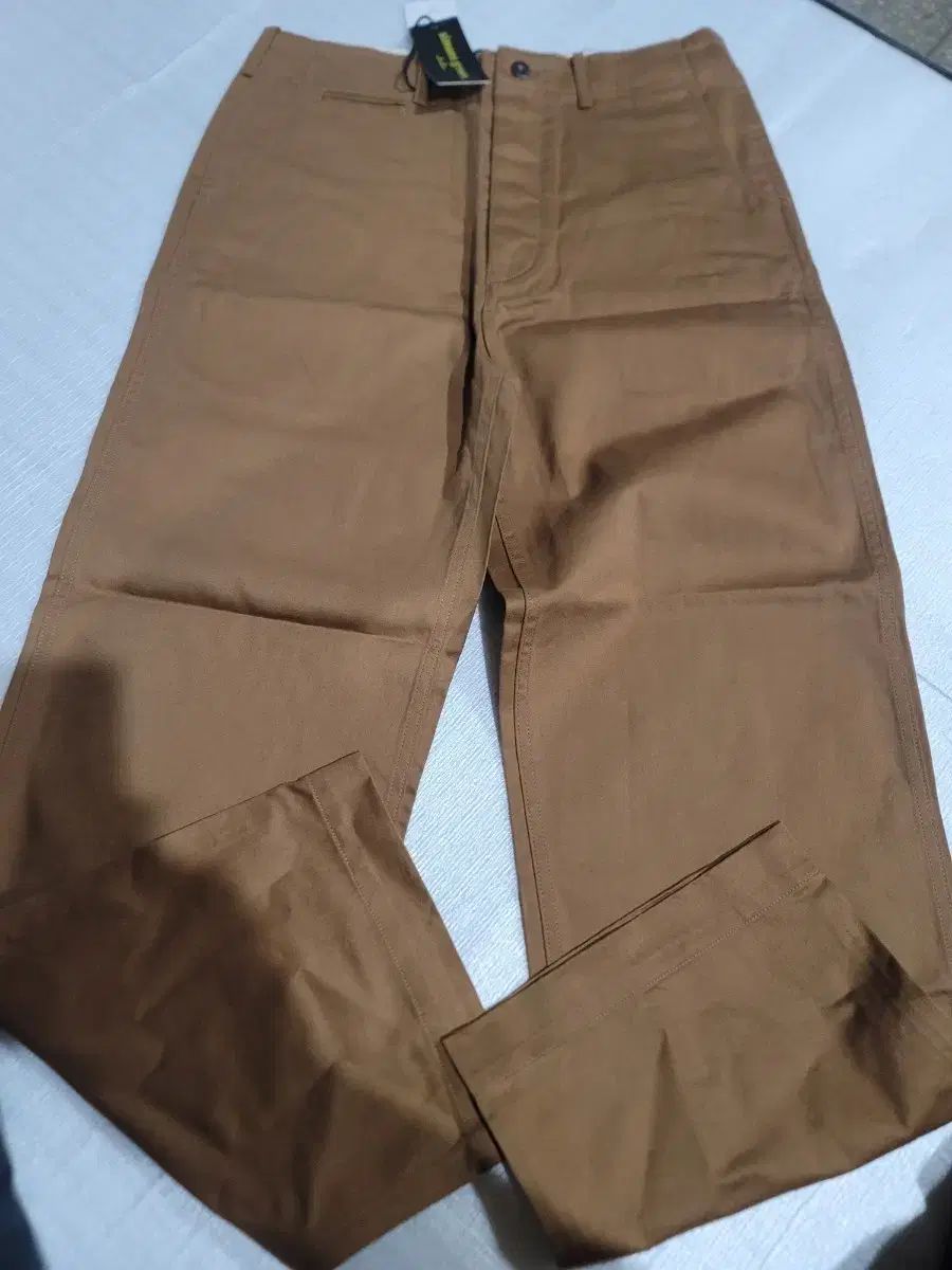 サイモンズ ワイド チノ パンツ アメカジ ベージュ