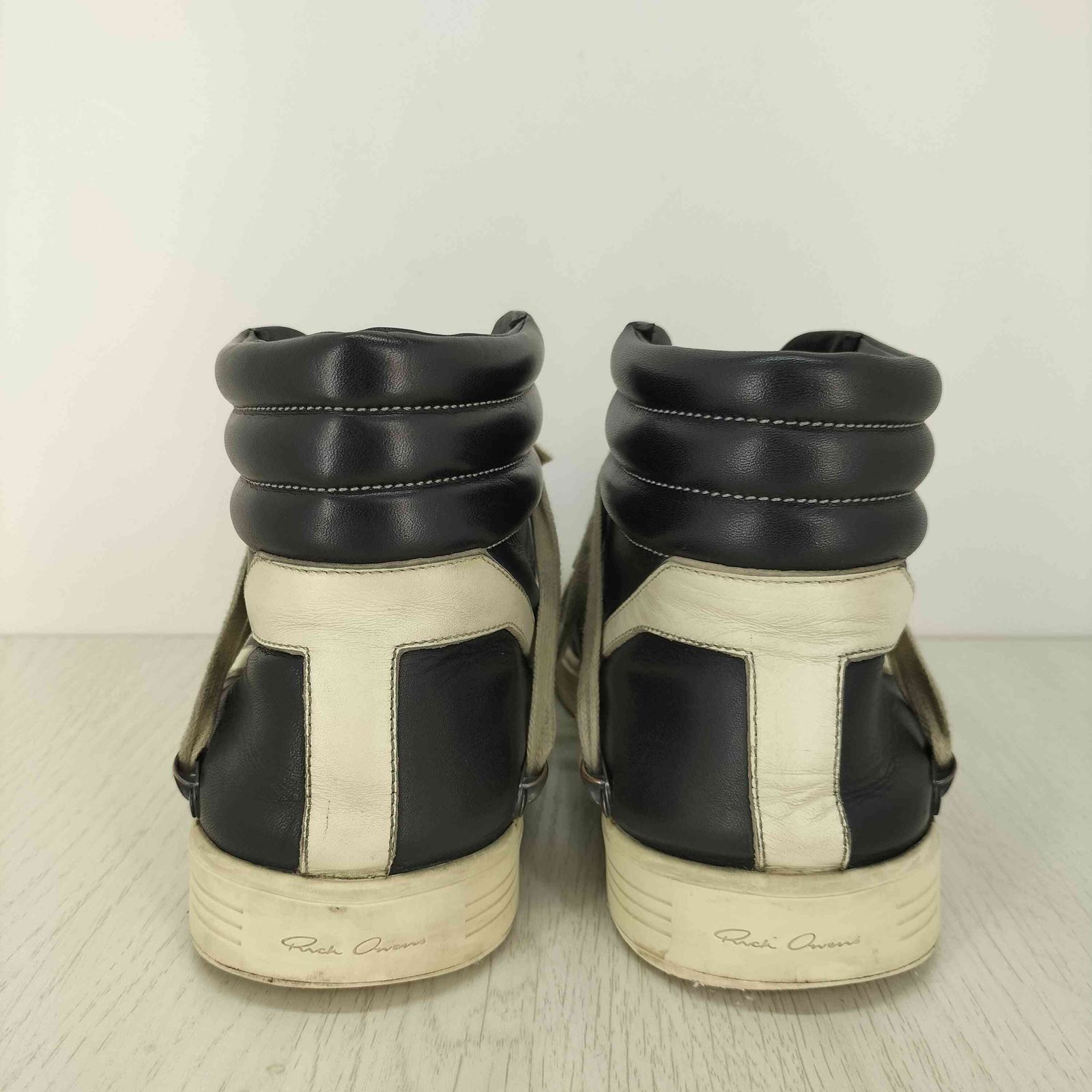 リックオウエンス RICK OWENS GEOTHRASHR HIGH BLACK ジオスラッシャー 