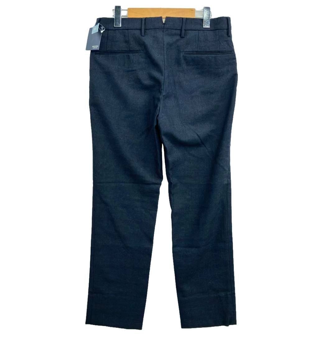 インコテックス ウール ブルー スラックス 46 インコテックス
