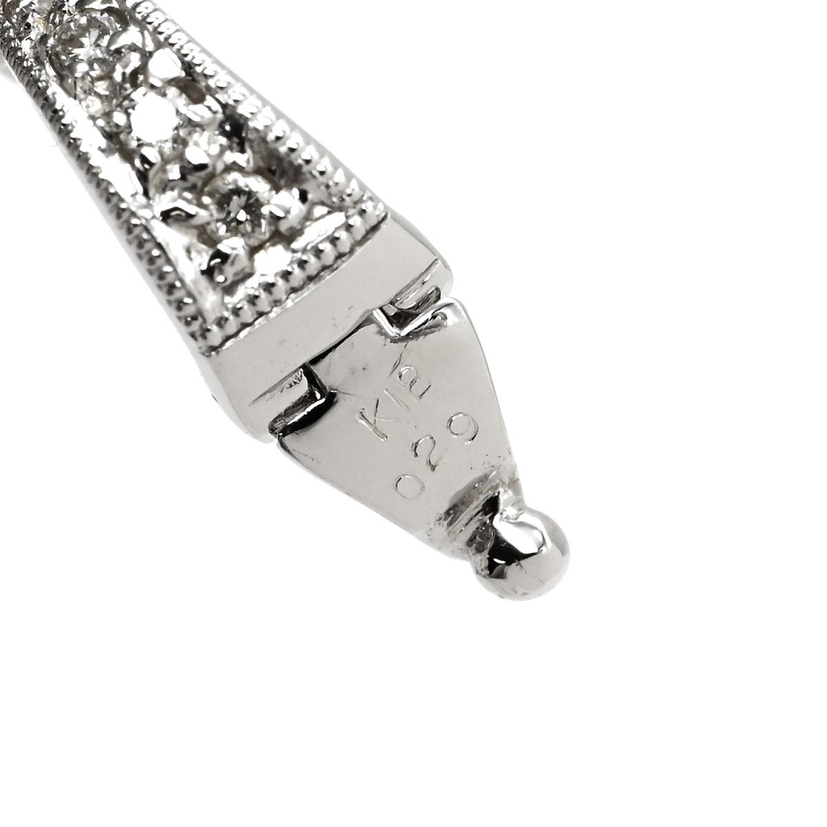 ペンダントトップ ブルートパーズ シェル ダイヤ K18WG ブルートパーズ ダイヤモンド ホワイトゴールド 青 ブルー 彫刻 ネックレストップ FORTGASGNV_COM_BR