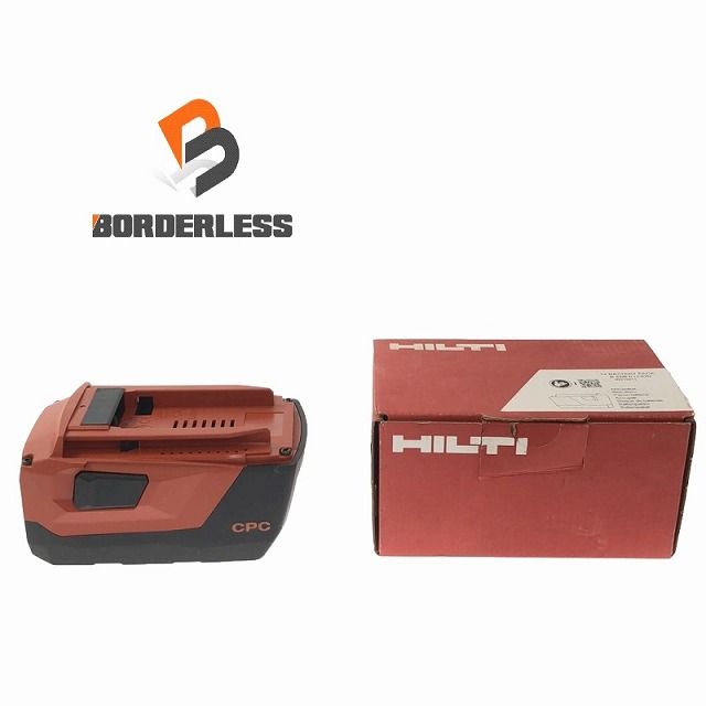 ☆未使用品☆ HILTI ヒルティ 22V 純正リチウムイオンバッテリー B22/8.0(22V 8.0Ah) Li-ion 残量表示 急速充電対応  90840 - メルカリ