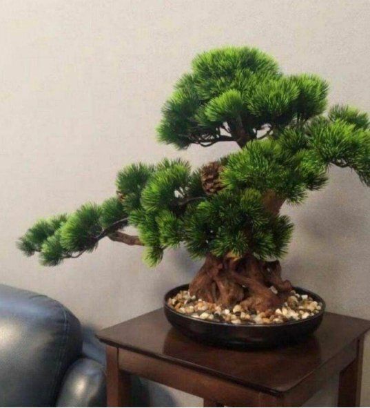 禅意迎客松盆栽装飾品 人工観葉植物DL05LYX注目シリーズ
