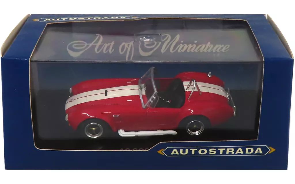 シェルビー ミニカー 中古】ミニカー 1/43 シェルビーコブラ(レッド) [TZ-01032
