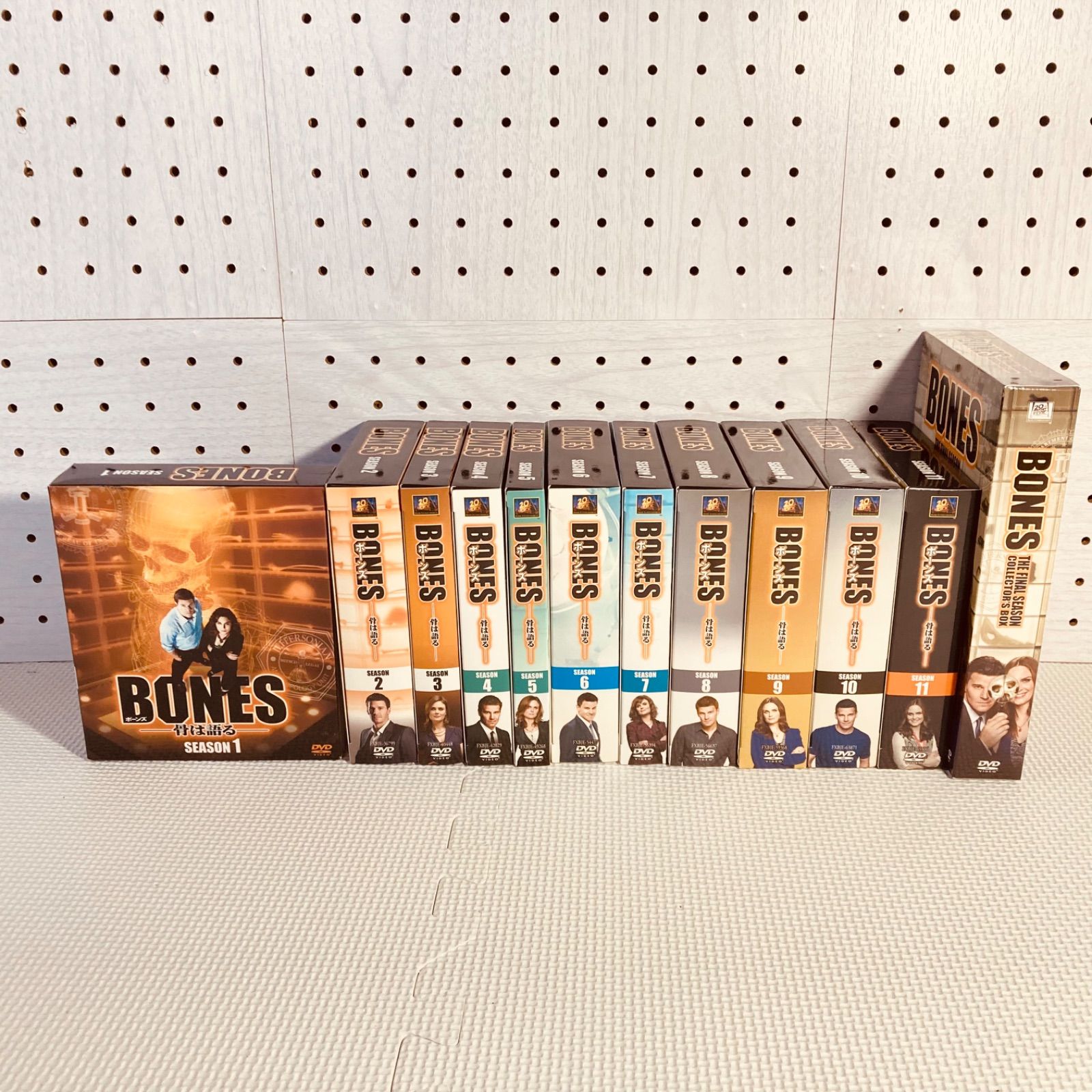 BONES ボーンズ DVD 全12シーズン コンパクトボックス　コンプリートキャシーライクス