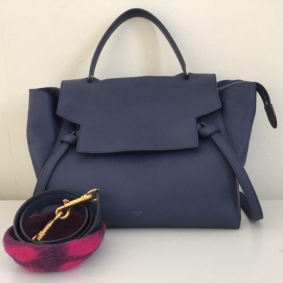 セリーヌCELINE ハンドバッグ ベルトバッグ ショルダーバッグ レザー ショルダーストラップ 2WAY 色