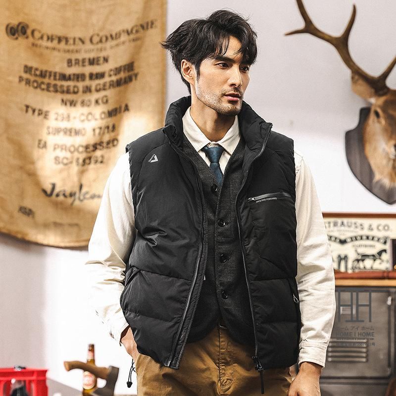 ダウン90 ダウンベスト メンズ 大きいサイズ 軽量 おしゃれ 暖かい 防寒 保温 ふんわり ダウンジャケット 秋冬 あったか キャンプ アウトドア バイク 通勤 通学 ダウン90 ダウンベスト メンズ 大きいサイズ 軽量 おしゃれ 暖かい