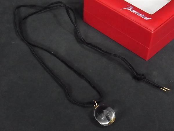 □新品同様□ Baccarat バカラ タンタシオン クリスタルガラス×18K 750