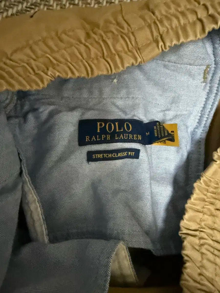 ポロ フラップスター パンツ ベージュ M