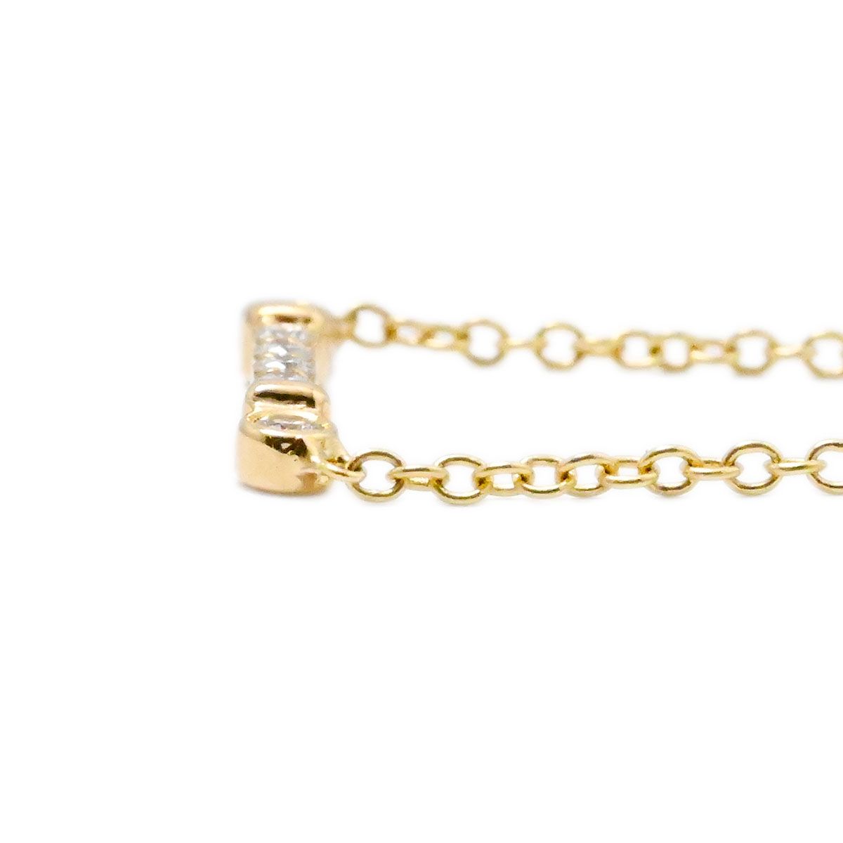 ティファニー TIFFANY & Co. フルール ド リス キーバー 750PG
