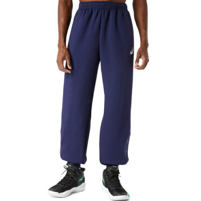 asics アシックス SWEAT PANTS ピーコート XL 2063A322 400 | スポーツ スポーツウェア バスケットボール バスケ スウェットパンツ ボトムス 長ズボン ユニセックス スポーツ用品 ワンポイント ロゴ オ