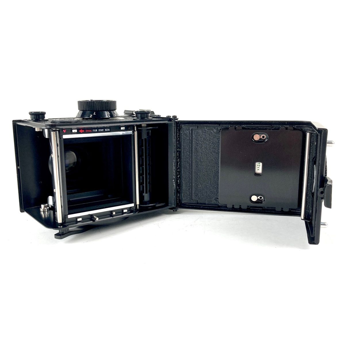 Meopta Flexaret V 二眼レフカメラ with case. OH済二眼レフカメラ