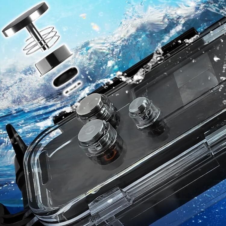 あ*ん様 DJI Osmo poket初代 防水ケース付き mahsalink_100000678-cs3in1pc-