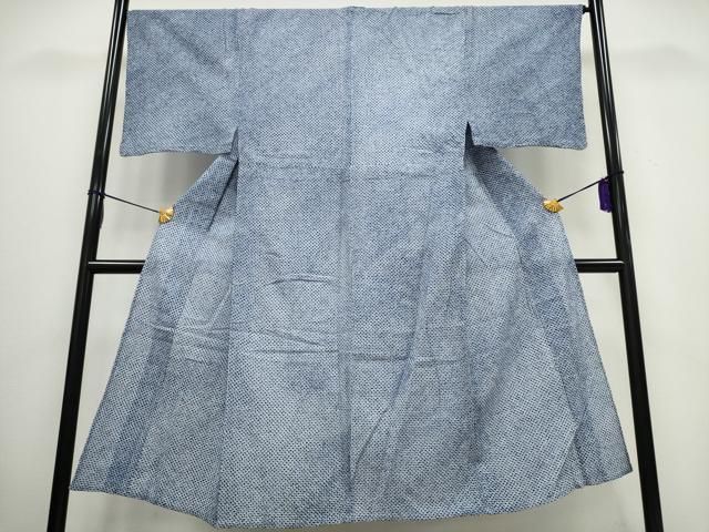 平和屋着物∴夏物 男性 浴衣 有松鳴海絞り 三浦絞り 綿 CAAW0969ng