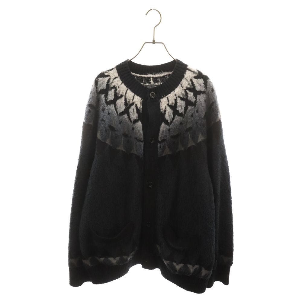 Sacai 24SS Jacquard Knit Cardigan